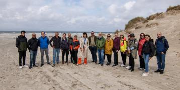 PLASTIX group on Terschelling island