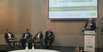Panel dicussion at Farming Renewable Energy Summit 2024