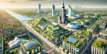 AI generated image of city