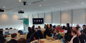 Project meeting with stakeholders -Round tables