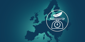 Title photo representing the field of Lightweighting and map of Europe