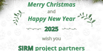 Merry Christmas and Happy New Year 2025 wish you SIRM project partners
