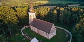 Church of St. Lawrence in Klení