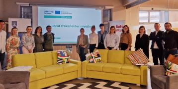 Representatives of Enter Koprivnica, City of Koprivnica and local stakeholders in a presentation room.