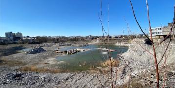 Nature restoration of industrial terrain