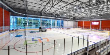 Ice rink at Olympic Center Rezekne