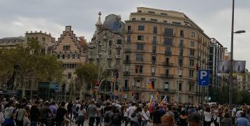 Barcelona city centre