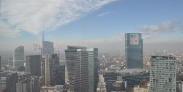 Milan view from Pirelli