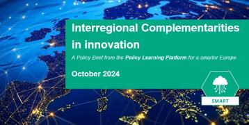On the picture we see a world globe with logo of Smart Europe from Interreg Europe 