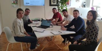 Representatives of the Municipality of Medvode at the premises of their stakeholder, Envirodual Ltd in Ljubljana for the 2nd local stakeholder seminar