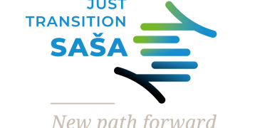 Emblem of Just transition Centre SAŠA