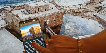 Pafos Castle, Cyprus, with smart app produced by CHRISTA Interreg Europe pilot action