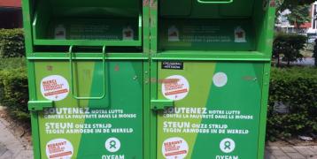 Recycling clothing bins Recycling clothing bins