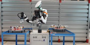 Robot assembling drones
