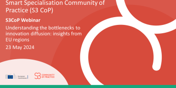 A red background with white letters 