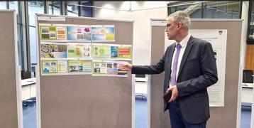 Mr. Daniel Alexandru during his presentation