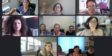 Screenshot from SG1 meeting