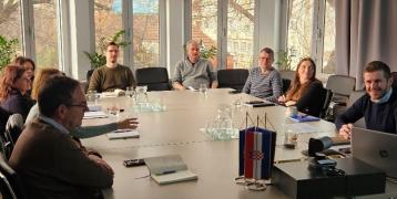 Croatian GIFT partners and stakeholders sitting at a conference table.