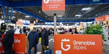 View on the iForum pavillon