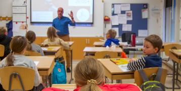 Pupils at a School in Tornio, Lapland.