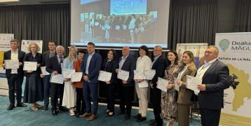 The award ceremony for the “Cluster Management Excellence”, Chișinău, Moldova, October 9, 2024 