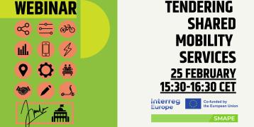 Webinar Tendering Shared Mobility Services 25 February 11:00-12:00 CET
