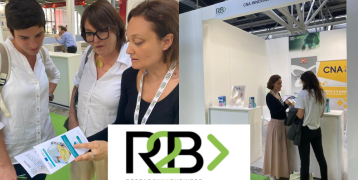 CNA emilia romagna promoting the project during the R2B fair 