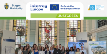 frontpage of newsletter issue two with partner logo's and a group photo of all the partners during the second partner meeting