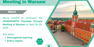 OD4GROWTH  upcoming Partners Meeting in Warsaw – A milestone for data-driven urban growth