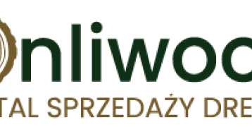 Onliwood – logo of an online wood trading platform with a tree ring icon and brand name