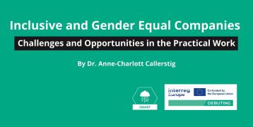 Cover for the video inclusive and gender equal companies.