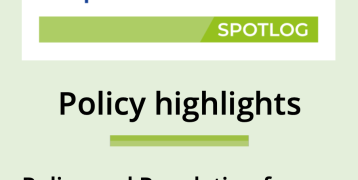 Policy Highlights from the latest SPOTLOG Exchange of Experience Events