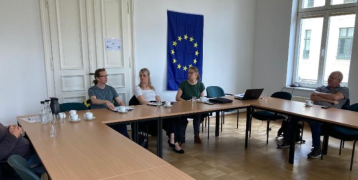 A moment of the meeting