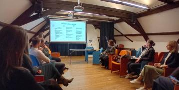 On this picture, you can see the project partners during a meeting.