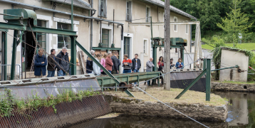 The image shows Renewat project partners during a study visit