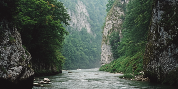 River in Romania