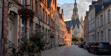 Arras, France, street view Arras, France, street view