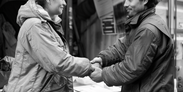 people shaking hands people shaking hands
