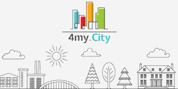logo of a green digital app in a greek municipality for local problem solving
