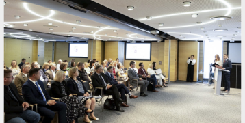 people attending the "Cooperation-Innovation-Sustainable Tourism"  conference