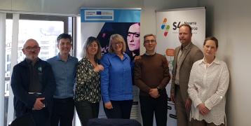 Staff exchange group in Navarra.
