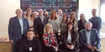 Energy management system room at the University of Technology in Kielce, Poland, Local Stakeholders Meeting 2